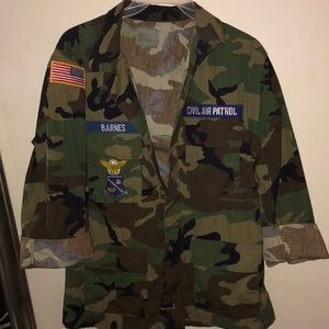 Authentic Air force camouflage jacket